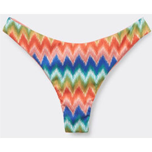 Bas de maillot brésilien Elegant Chevron Taille L - Calzedonia - Modalova