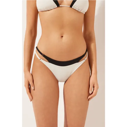 Bas de maillot brésilien Double Bikini Taille L - Calzedonia - Modalova