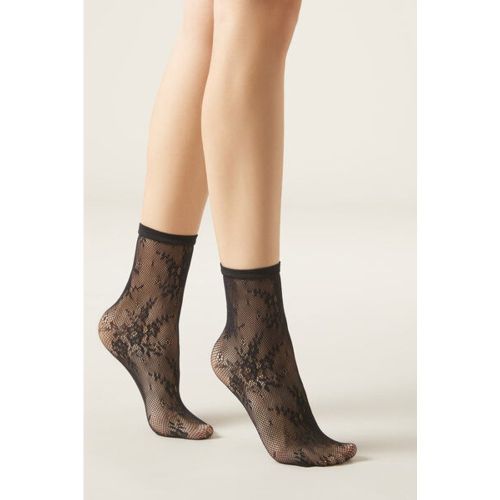 Chaussettes à motifs fleurs Taille TAILLE UNIQUE - Calzedonia - Modalova