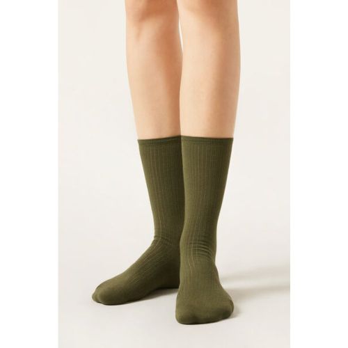 Chaussettes côtelées Taille TAILLE UNIQUE - Calzedonia - Modalova