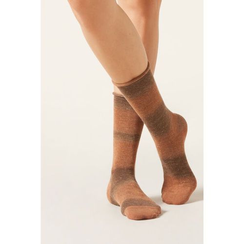 Chaussettes en cachemire chiné Taille TAILLE UNIQUE - Calzedonia - Modalova