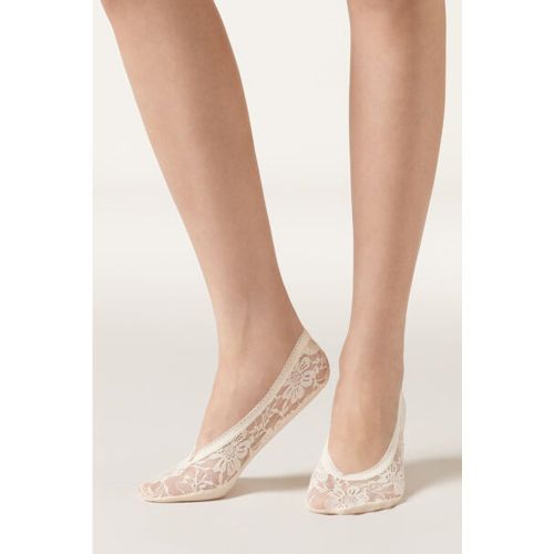 Chaussettes invisibles en dentelle Taille TAILLE UNIQUE - Calzedonia - Modalova