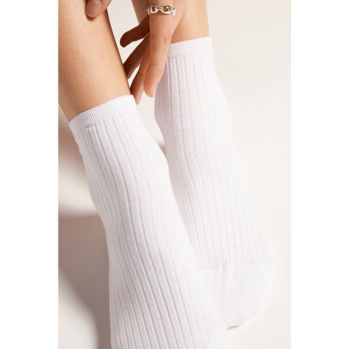 Chaussettes basses côtelées Taille 36-38 - Calzedonia - Modalova