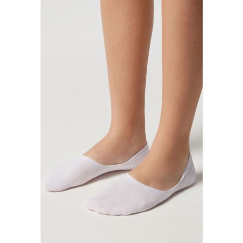 Chaussettes invisibles en coton Taille 34-36 - Calzedonia - Modalova