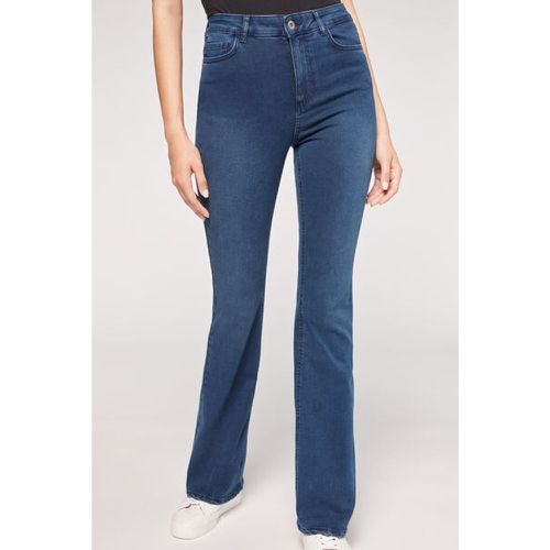 Jean Flare Taille M - Calzedonia - Modalova