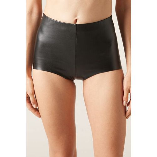 Micro-short effet enduit Taille S/M - Calzedonia - Modalova