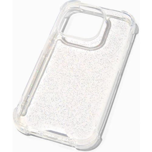 Coque de protection pour portable transparente à paillettes - Compatible avec iPhone® 14 Pro - Claire's - Modalova