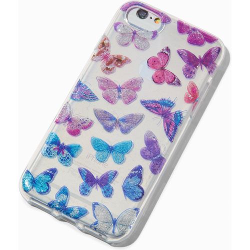 Coque de portable papillons à paillettes - Compatible avec iPhone® 6/7/8/SE - Claire's - Modalova