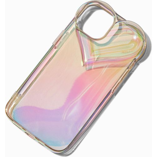 Coque de protection pour portable avec cœurs holographiques - Compatible avec iPhone® 13/14/15 - Claire's - Modalova