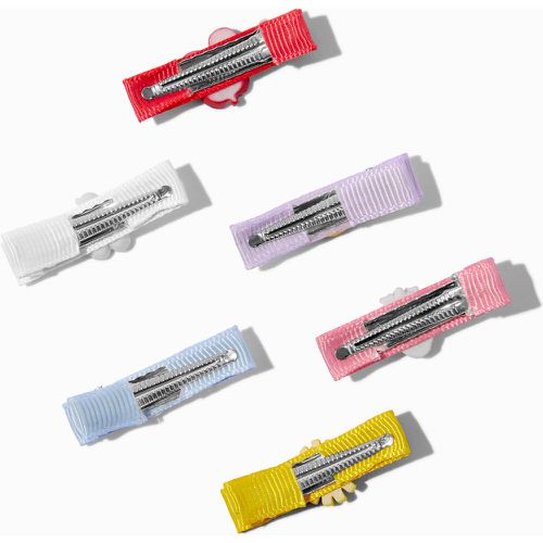 Barrettes à cheveux avec noeud ruban breloque pastel d'été scintillantes pour enfants - Claire's - Modalova