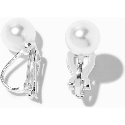 Boucles d'oreilles à clip en perles d'imitation 8 mm couleur - Claire's - Modalova