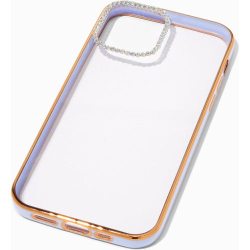Coque de portable transparente/lavande décorée - Compatible avec iPhone® 12 Pro - Claire's - Modalova