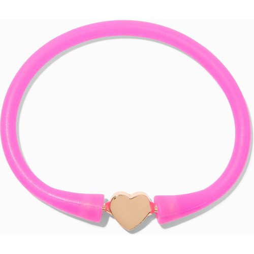 Bracelet en silicone cœur - Claire's - Modalova