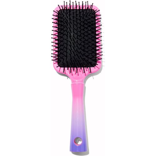 Brosse à cheveux plate étoile dégradé et violet - Claire's - Modalova