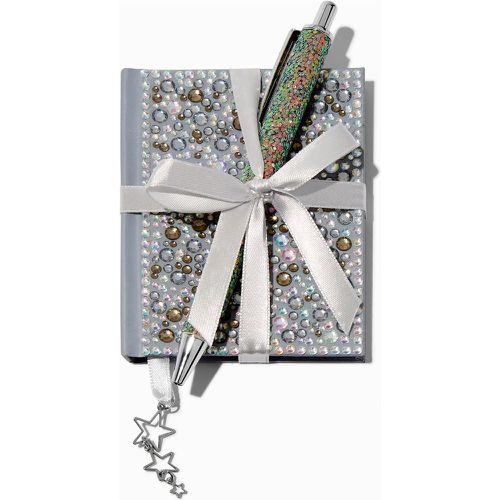 Ensemble cadeau stylo et mini carnet étoile bling-bling couleur - Claire's - Modalova