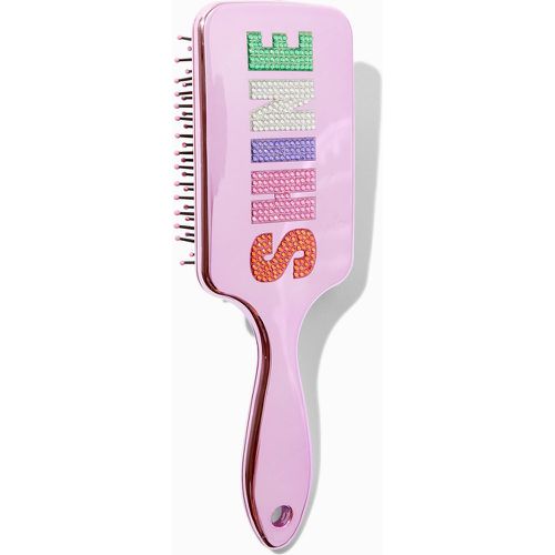 Brosse à cheveux Shine chrome - Claire's - Modalova