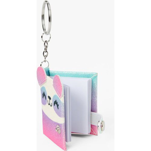 Porte-clés mini journal intime panda en dégradé de couleurs à paillettes - Claire's - Modalova