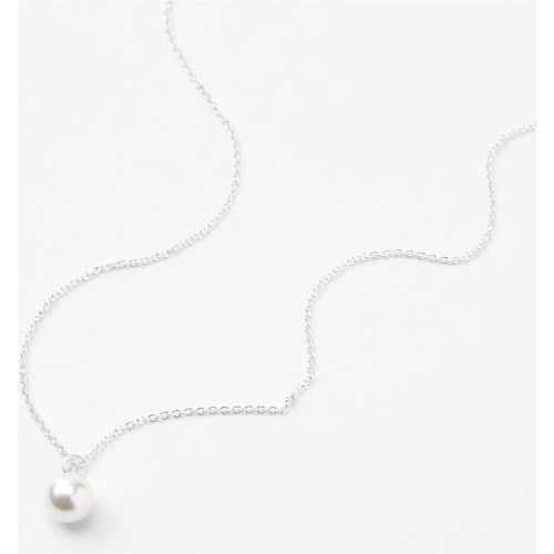 Collier à pendentif perle d'imitation unique couleur - Claire's - Modalova