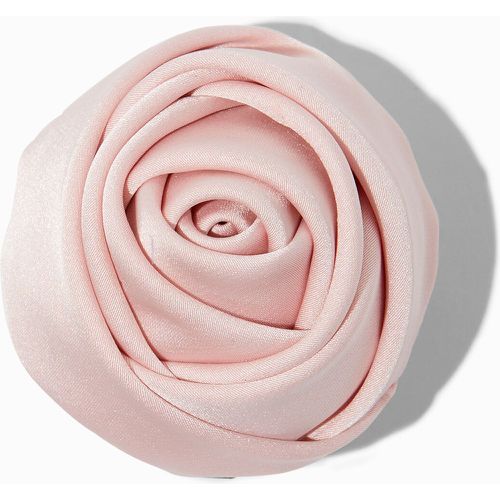 Barrette florale rosette tendre - Claire's - Modalova