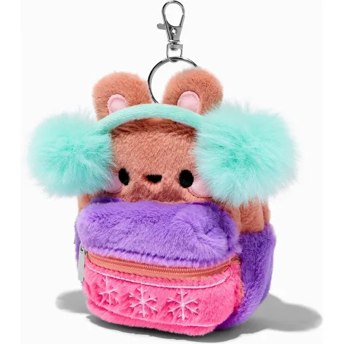 Porte-clés mini sac à dos lapin des neiges - Claire's - Modalova