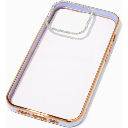 Coque de portable transparente/lavande décorée - Compatible avec iPhone® 13 Pro - Claire's - Modalova