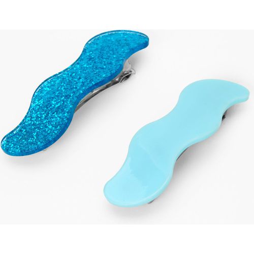 Barrettes à cheveux ondulées à paillettes - Lot de 2 - Claire's - Modalova