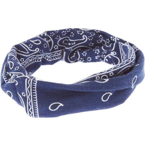 Bandeau torsadé bandana - Bleu marine - Claire's - Modalova