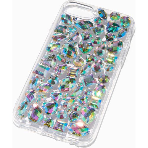 Coque de protection pour portable avec strass holographiques - Compatible avec iPhone® 6/7/8/SE - Claire's - Modalova