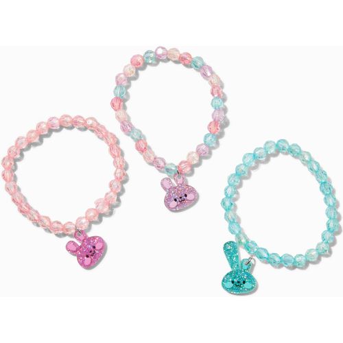 Bracelets élastiques perlés lapin Club - Lot de 3 - Claire's - Modalova