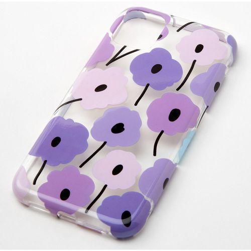 Coque de protection pour portable fleurs violettes rétro - Compatible avec iPhone 11 - Claire's - Modalova