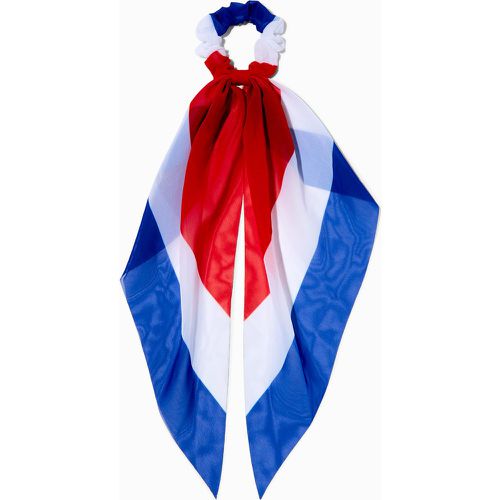 Chouchou foulard bleu, , rouge - Claire's - Modalova