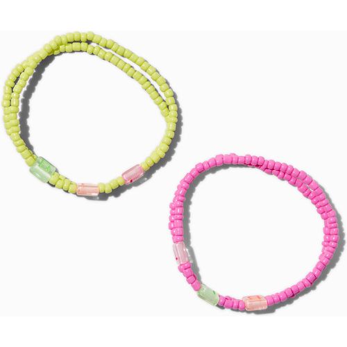 Bracelets élastiques « BFF » perlés fluo best friends - Lot de 2 - Claire's - Modalova