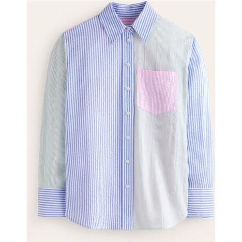 Chemise Connie en seersucker - Boden - Modalova