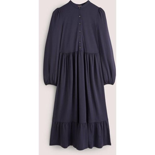 Robe midi boutonnée en jersey - Boden - Modalova