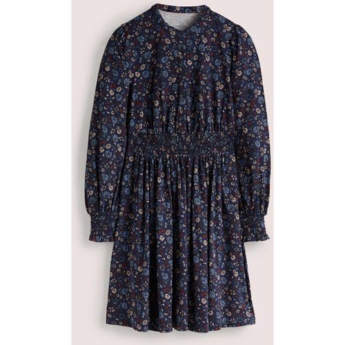 Robe-chemise à smocks en jersey - Boden - Modalova