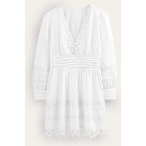 Mini-robe avec détails en dentelle - Boden - Modalova