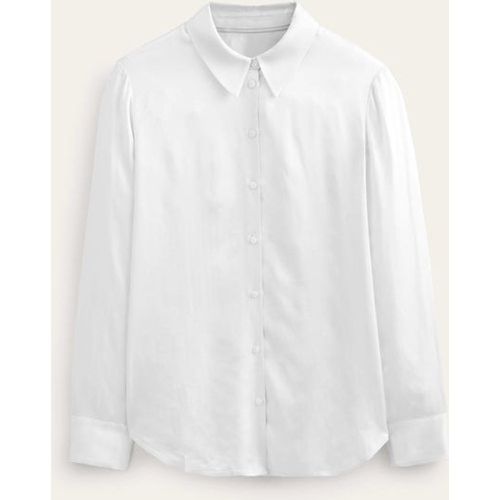 Chemise décontractée en satin - Boden - Modalova