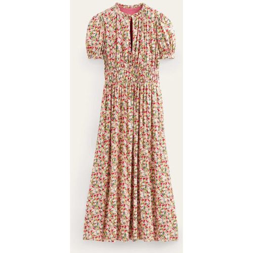 Robe midi style 40s Rosanna en jersey - Boden - Modalova