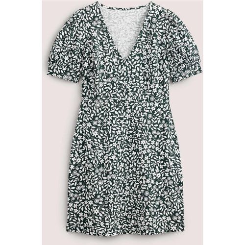 Mini-robe col V en jersey - Boden - Modalova