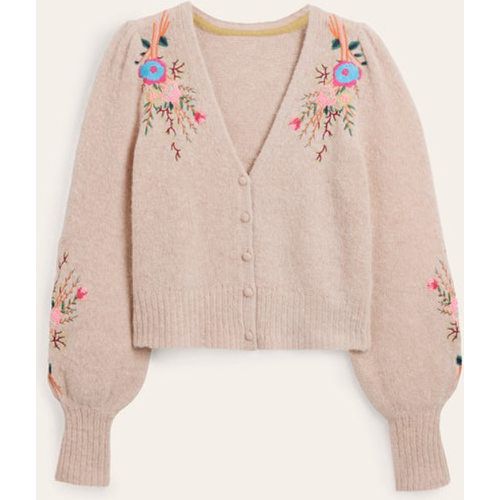 Gilet floral brodé - Boden - Modalova