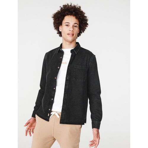 Chemise en jean noir Homme Noir - BZB - Modalova