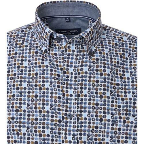 Chemise casual manches courtes M - Casa Moda - Modalova