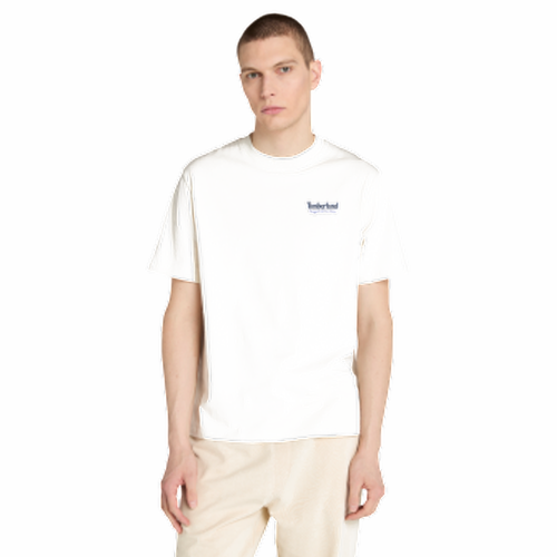 TB0A63BDCM91 Rugged Active Gear back graphic T-shirt (M), Casuel, Coton, Manche courte - Timberland - Modalova