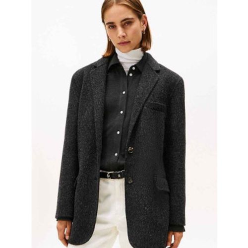 WW0WW46856 Blazer surdimensionné (M/L), Casuel, Laine, Classique - Tommy Hilfiger - Modalova