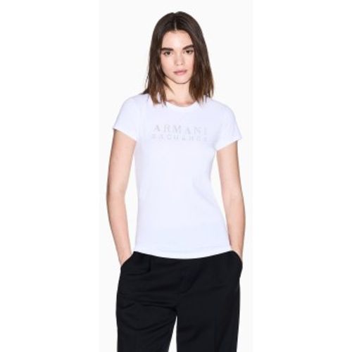 XW001349AF17173U0002 T-shirt basique (XS), Casuel, Coton, Manche courte - A|X Armani Exchange - Modalova