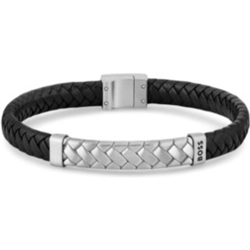 S Bracelet en cuir tressé (OSFA), Casuel, Laisse - Boss - Modalova