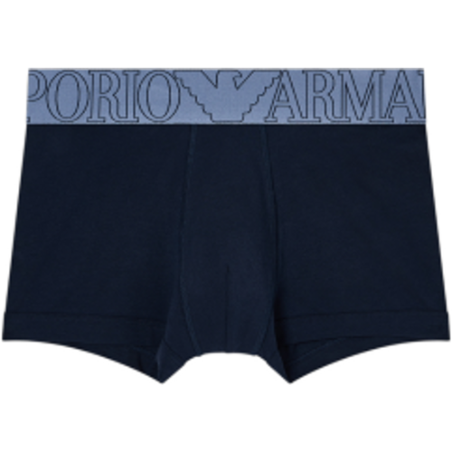 EM000231_AF14978 Boxer Magalogo Asv (L), Homewear, Coton, Marine - Emporio Armani - Modalova