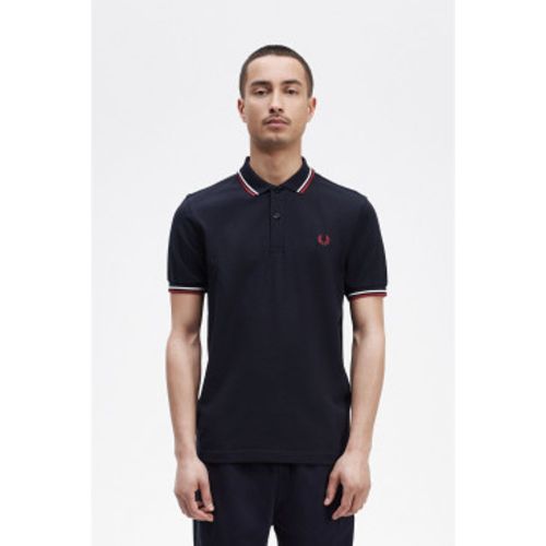 M3600 Polo avec liseré (S), Casuel, Coton, Manche courte - Fred Perry - Modalova