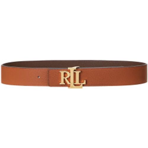 Ceinture réversible en cuir marron, (S), Casuel - Lauren Ralph Lauren - Modalova