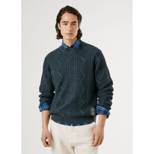PM7000001 Pull Perry (L), Casuel, Coton, Marine - Pepe Jeans - Modalova